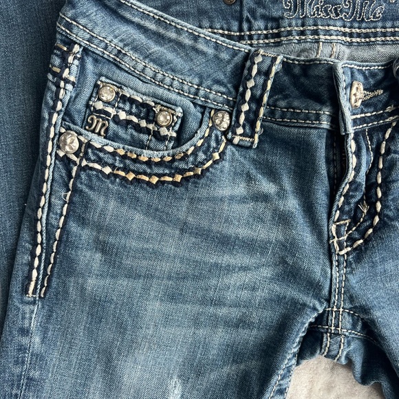 MISS ME Women’s Skinny Jeans Style JE5014S41L Size 26 - Picture 3 of 11